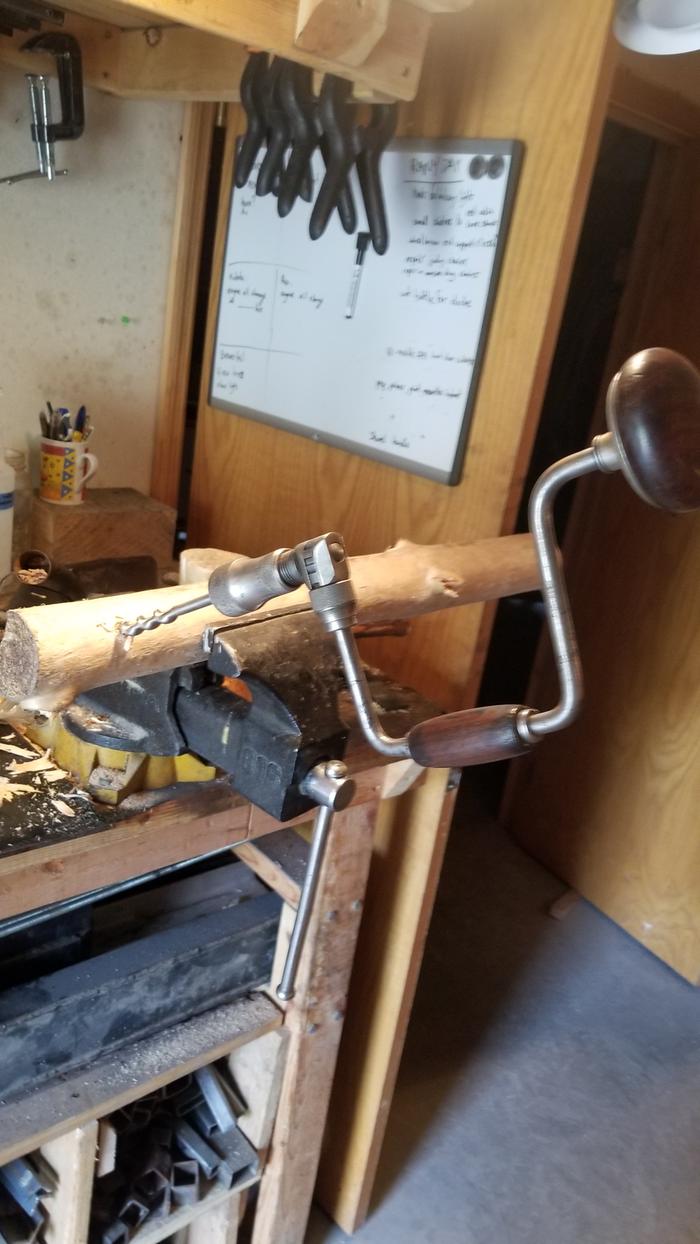 Auger Bit drilling