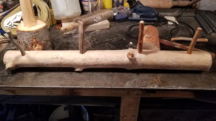 Finished Dry peg hooks